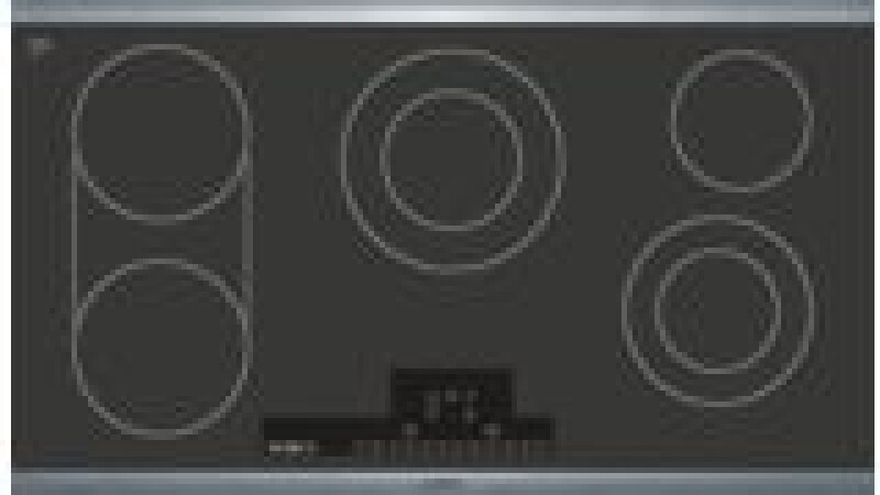 Electric Cooktop 36'' Black, surface mount with frame NET8666SUC