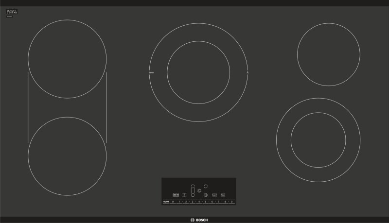 800 Series Electric Cooktop 36", surface mount without frame NET8668UC