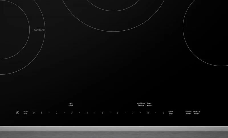 Benchmark Electric Cooktop, surface mount with frame NETP069SUC