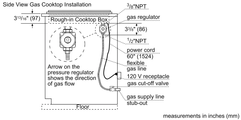 500 Series Gas Cooktop 30" NGM5056UC