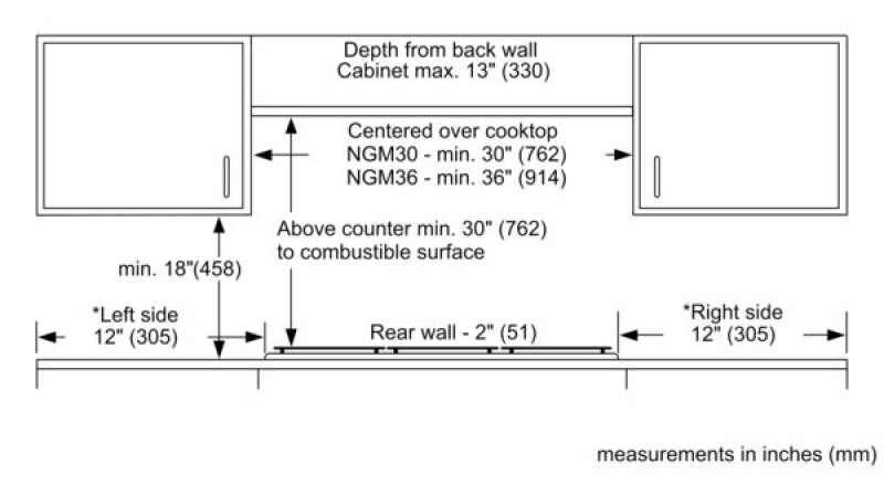 800 Series Gas Cooktop 30" NGM8046UC