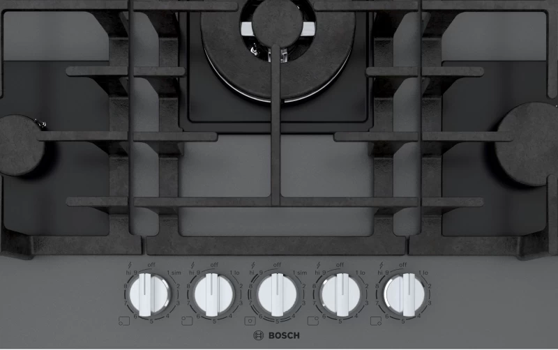 Benchmark Gas Cooktop Tempered glass NGMP077UC