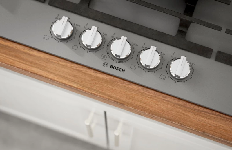 Benchmark Gas Cooktop Tempered glass NGMP677UC