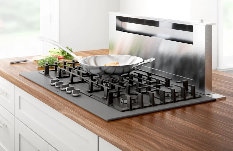 Benchmark Gas Cooktop Tempered glass NGMP677UC