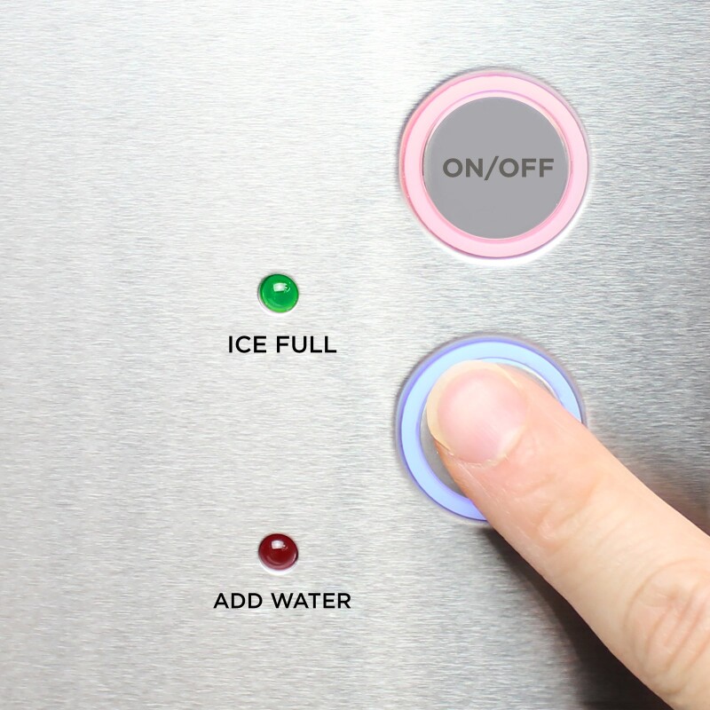 Avanti ELITE Series Countertop Nugget Ice Maker and Dispenser, 33 lbs NIMD3313SIS, product image 6 of 9