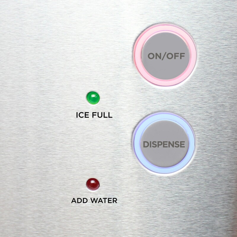 Avanti ELITE Series Countertop Nugget Ice Maker and Dispenser, 33 lbs NIMD3314BSIS, product image 5 of 9