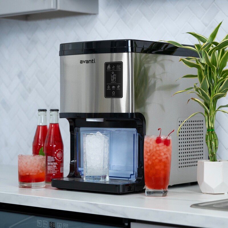 Avanti Digital Nugget Ice Maker with Dispenser NIMDTS3326SIS