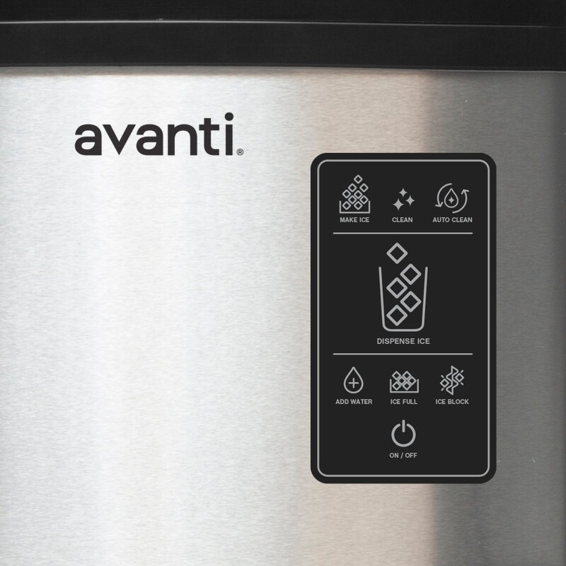 Avanti Digital Nugget Ice Maker with Dispenser NIMDTS3326SIS