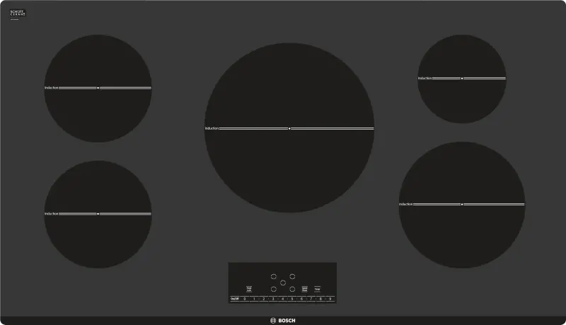 Series 6 Induction Cooktop 36'' Black, Without Frame NIT5666UC