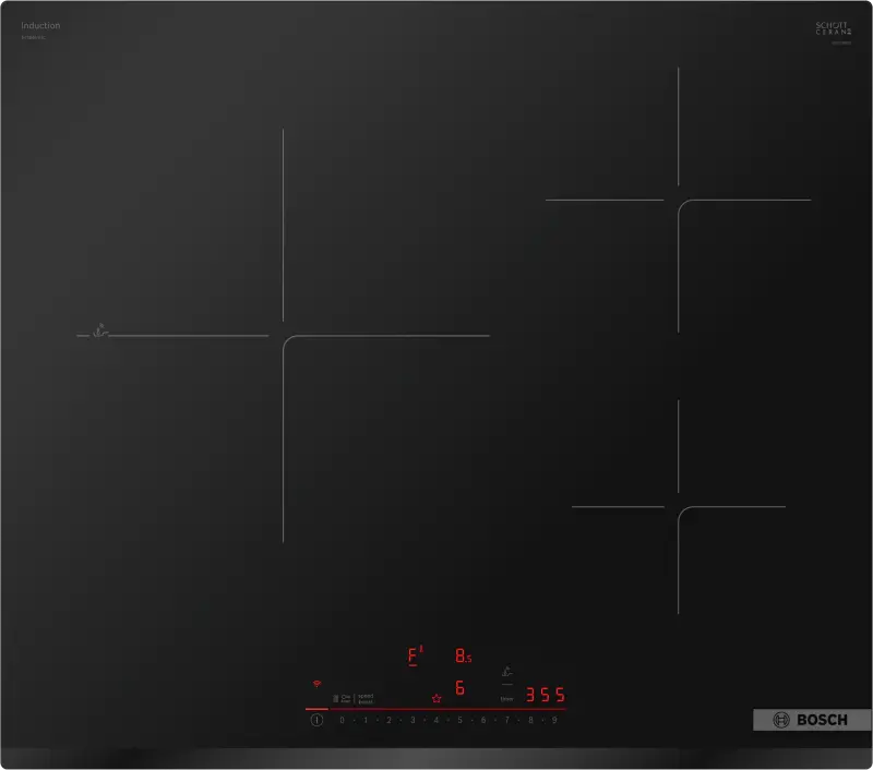 800 Series Induction Cooktop 24" Without Frame NIT8461UC