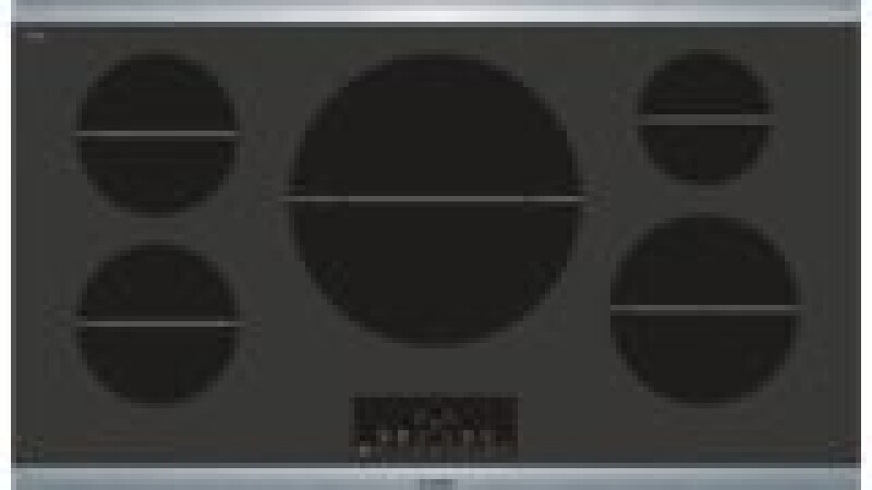 Series 6 Induction Cooktop 36'' Black, surface mount with frame NIT8666SUC