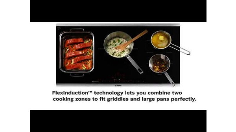 Series 8 Induction Cooktop 30'' Black, surface mount with frame NITP066SUC