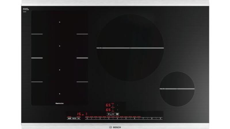 Series 8 Induction Cooktop 30'' Black, surface mount with frame NITP066SUC