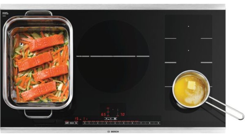 Series 8 Induction Cooktop 36'' Black, surface mount with frame NITP666SUC