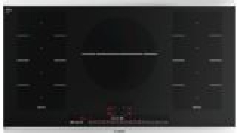 Series 8 Induction Cooktop 36'' Black, surface mount with frame NITP666SUC
