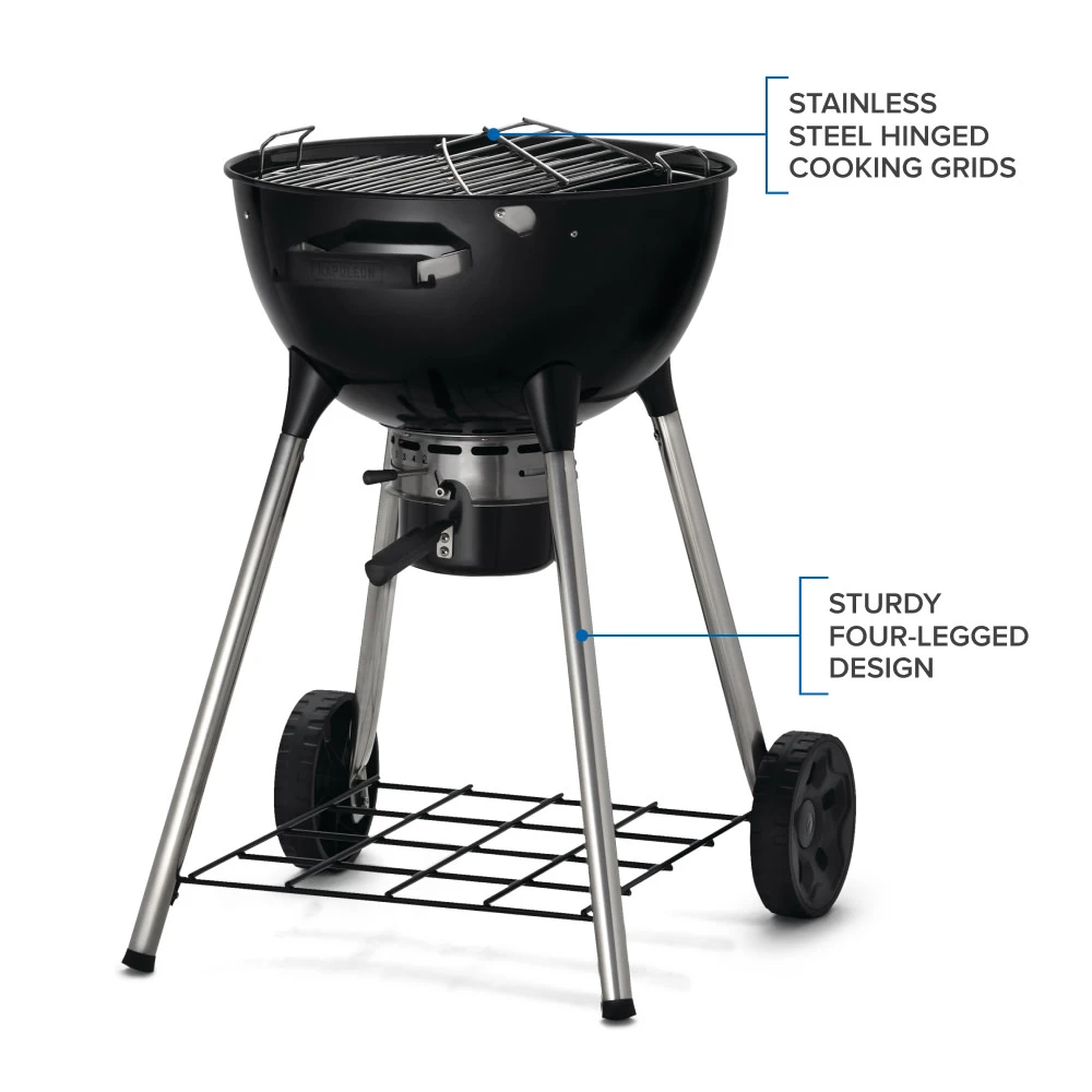 Premium 18 Charcoal Kettle 18-inch Kettle Grill NK18KLEG3