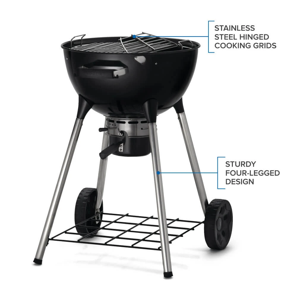 Premium 22 Charcoal Kettle 22-inch Kettle Grill NK22KLEG3