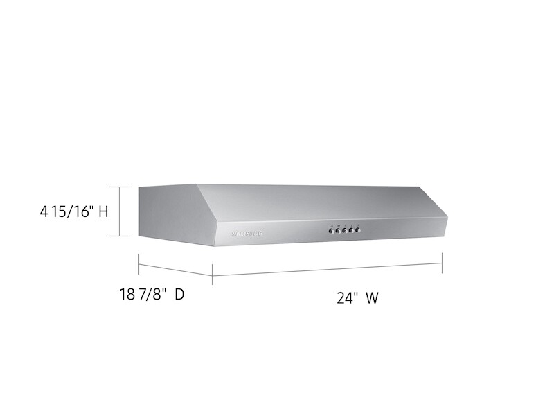24" Under Cabinet Range Hood in Stainless Steel NK24T4000USAA