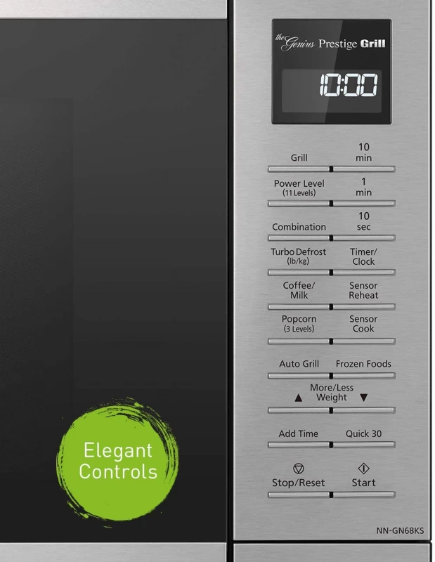 HomeCHEF GN68KS 2-in-1 Multioven Inverter Microwave with FlashXpress Broiler NNGN68KS
