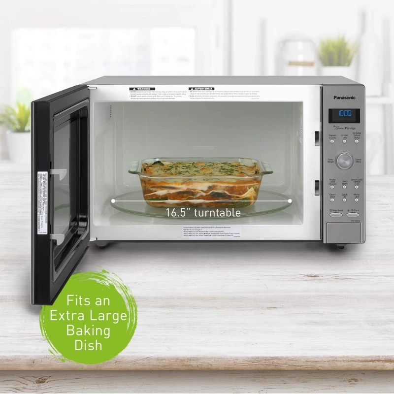 2.2 CuFt 1250 Watt SD975S Microwave with Cyclonic Wave Inverter NNSD975S