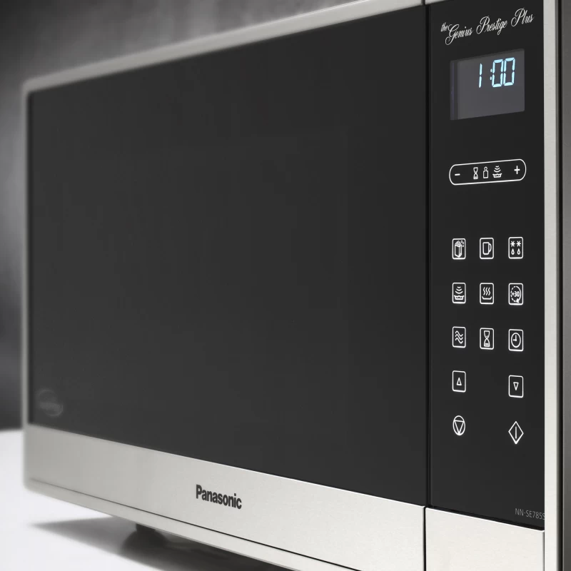 1.6 CuFt 1250 Watt SE785S Microwave with Cyclonic Wave Inverter NNSE785S