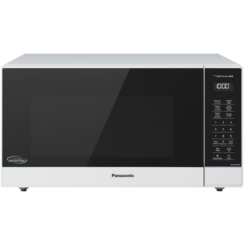 Panasonic 1.6 Cu. Ft., 1250 Watt, White Body & Door, 5 Button Panel, Child Lock White NNSN74PW Picture 1