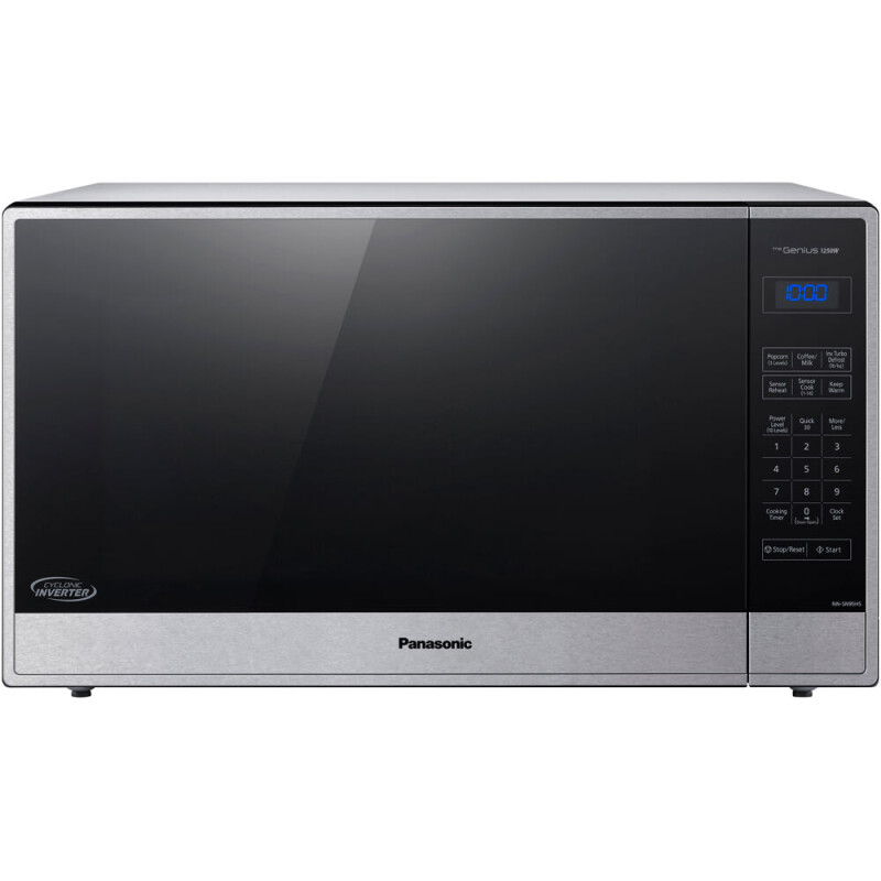 1250W, 2.2 cu ft. Sensor, Stainless Front & Silver Body, Child Lock NNSN95HS
