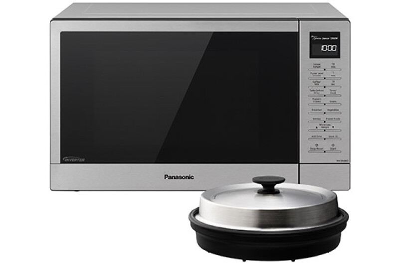 Compact SNS6MS Microwave Oven with HomeCHEF Magic Pot NNSNS6MS