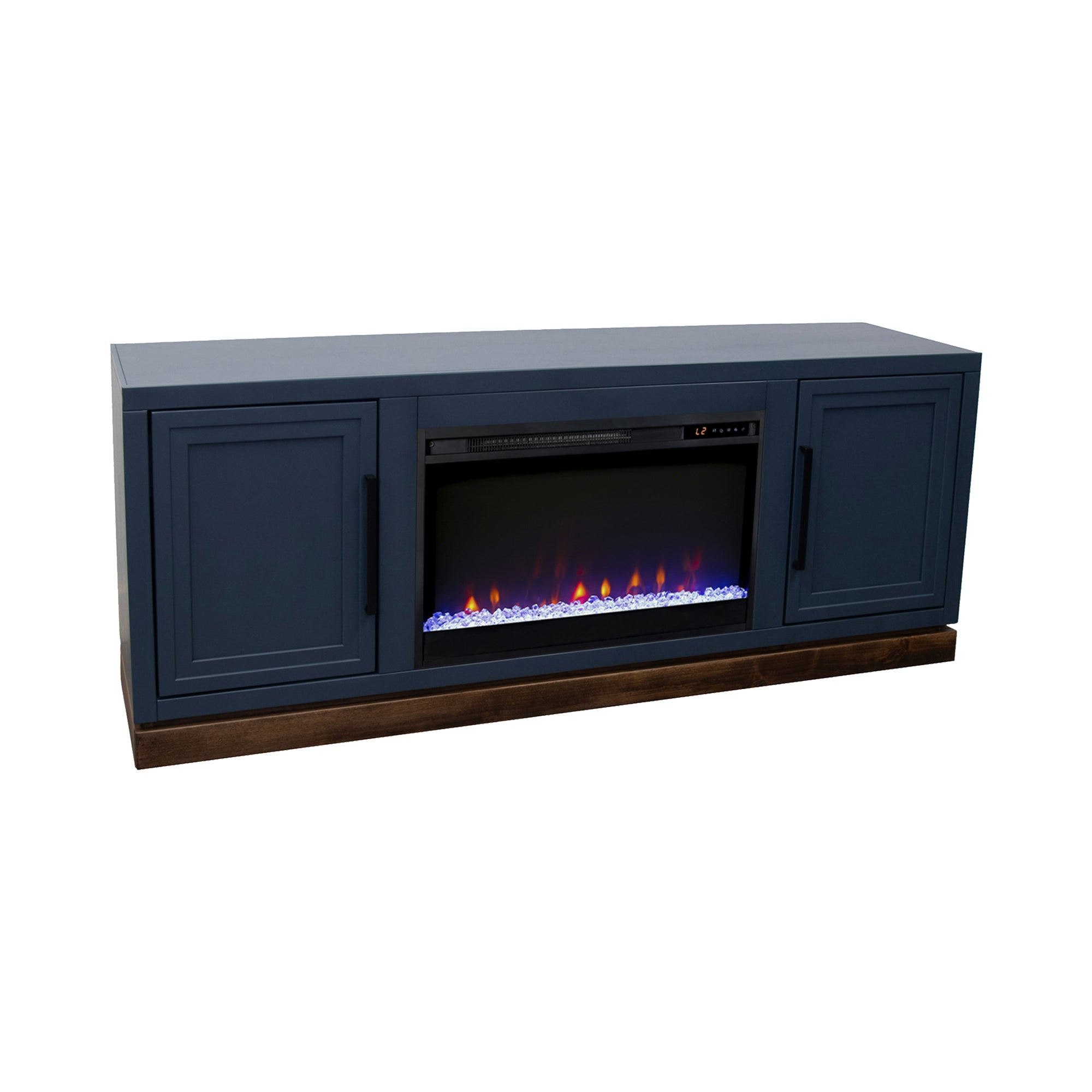 Nora 64" Fireplace Console NO5210BWK
