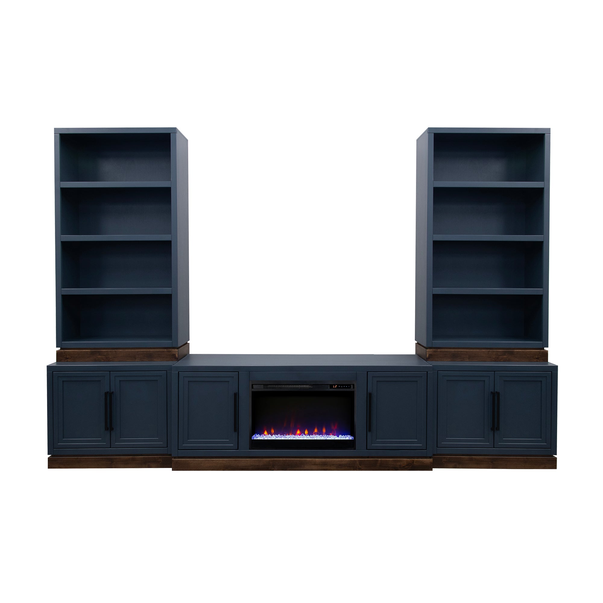 Nora 64" Fireplace Console NO5210BWK