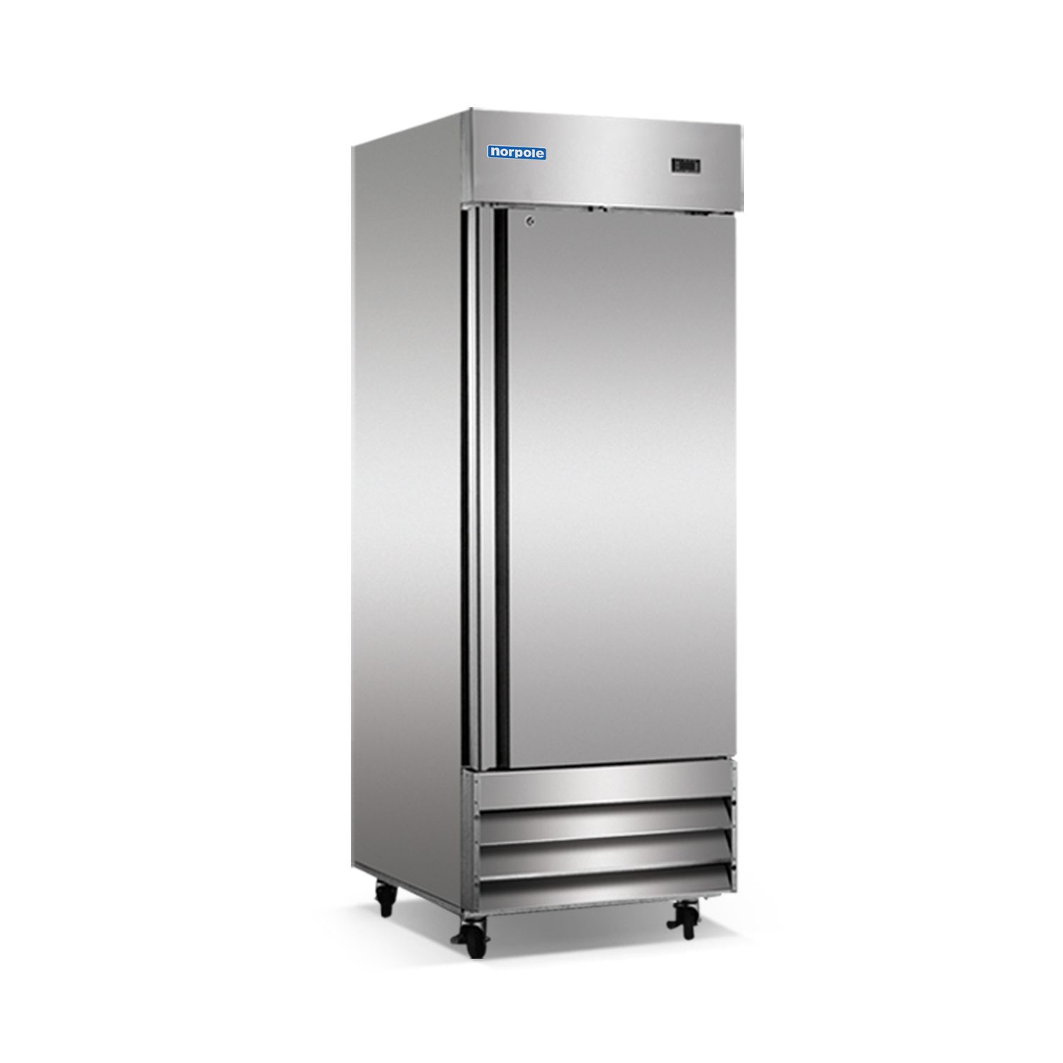 1 Solid Door Stainless Steel Reach-in Refrigerator NP1R