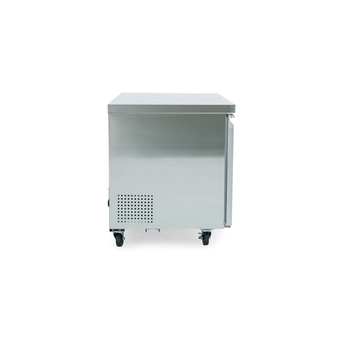 48" 2 Door Stainless Steel Undercounter Refrigerator NP2R48UC