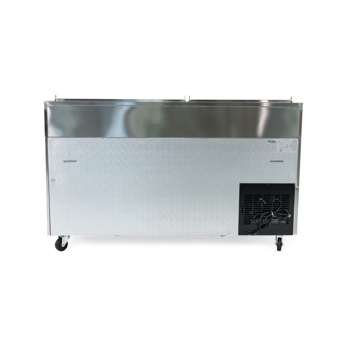 2 Door Stainless Steel Pizza Prep Table NP2RPT