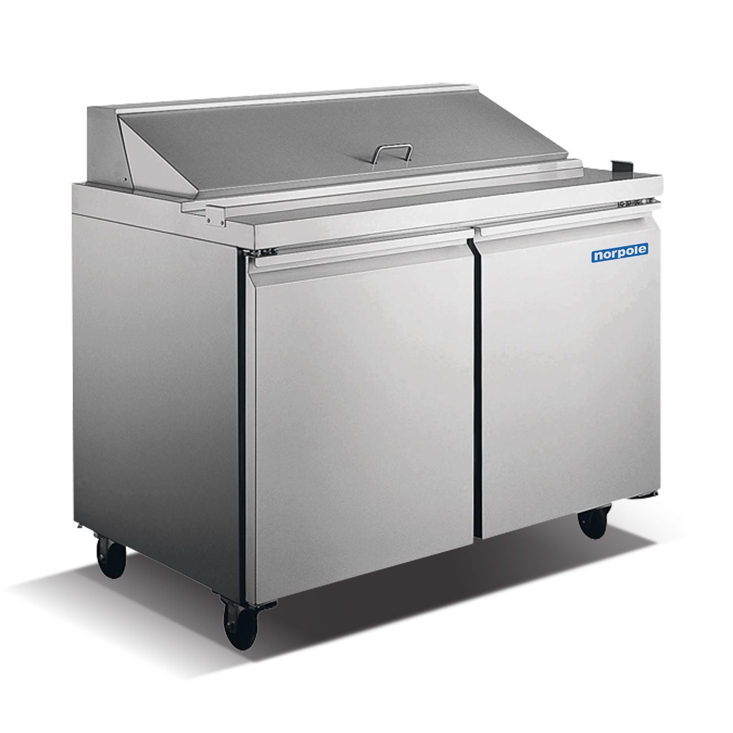 2 Door Stainless Steel Sandwich/salad Prep Table NP2RSW