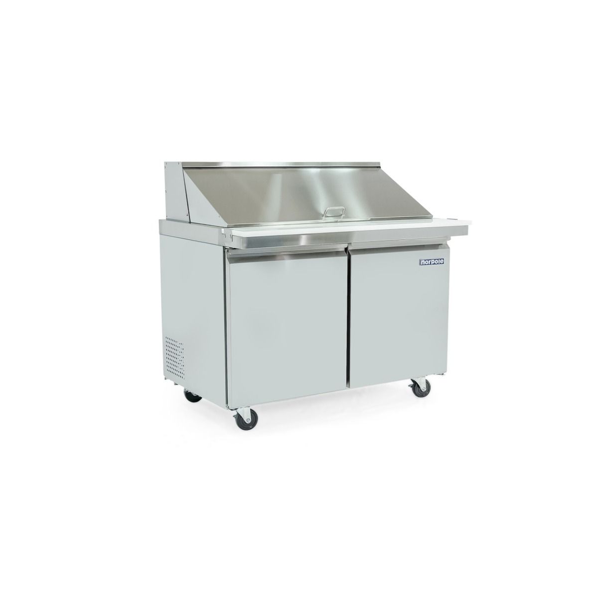 2 Door Stainless Steel Mega Top Sandwich/salad Prep Table NP2RSWMT
