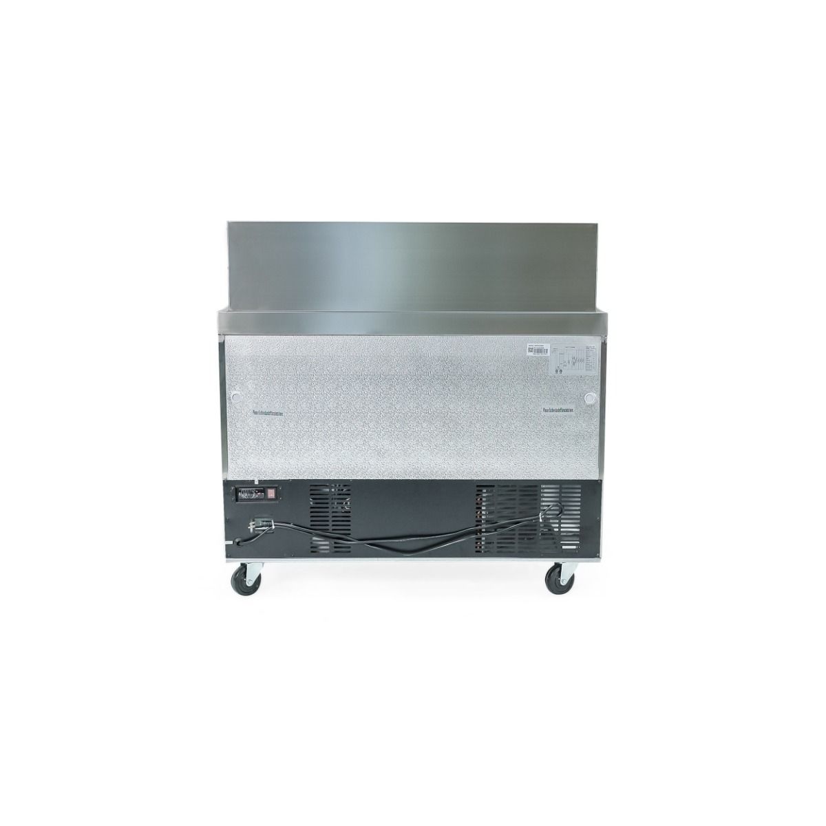 2 Door Stainless Steel Mega Top Sandwich/salad Prep Table NP2RSWMT