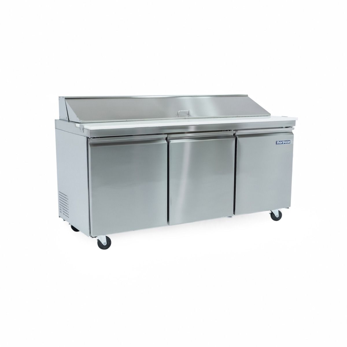 3 Door Stainless Steel Sandwich/salad Prep Table NP3RSW