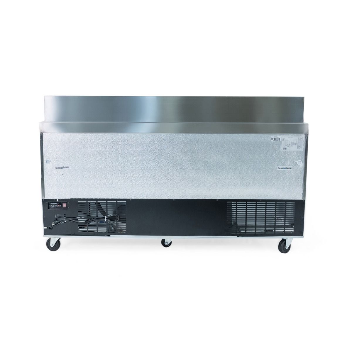 3 Door Stainless Steel Sandwich/salad Prep Table NP3RSW