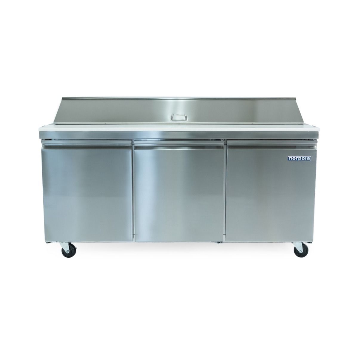 3 Door Stainless Steel Sandwich/salad Prep Table NP3RSW