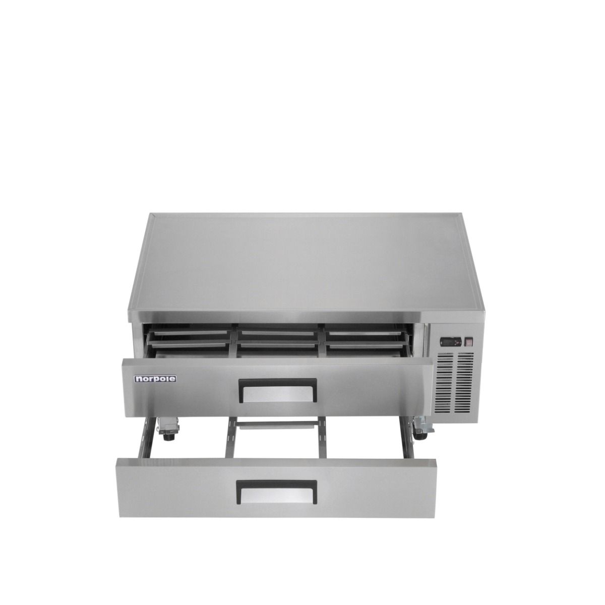 52" Stainless Steel Chef Base Refrigerator NPCB52