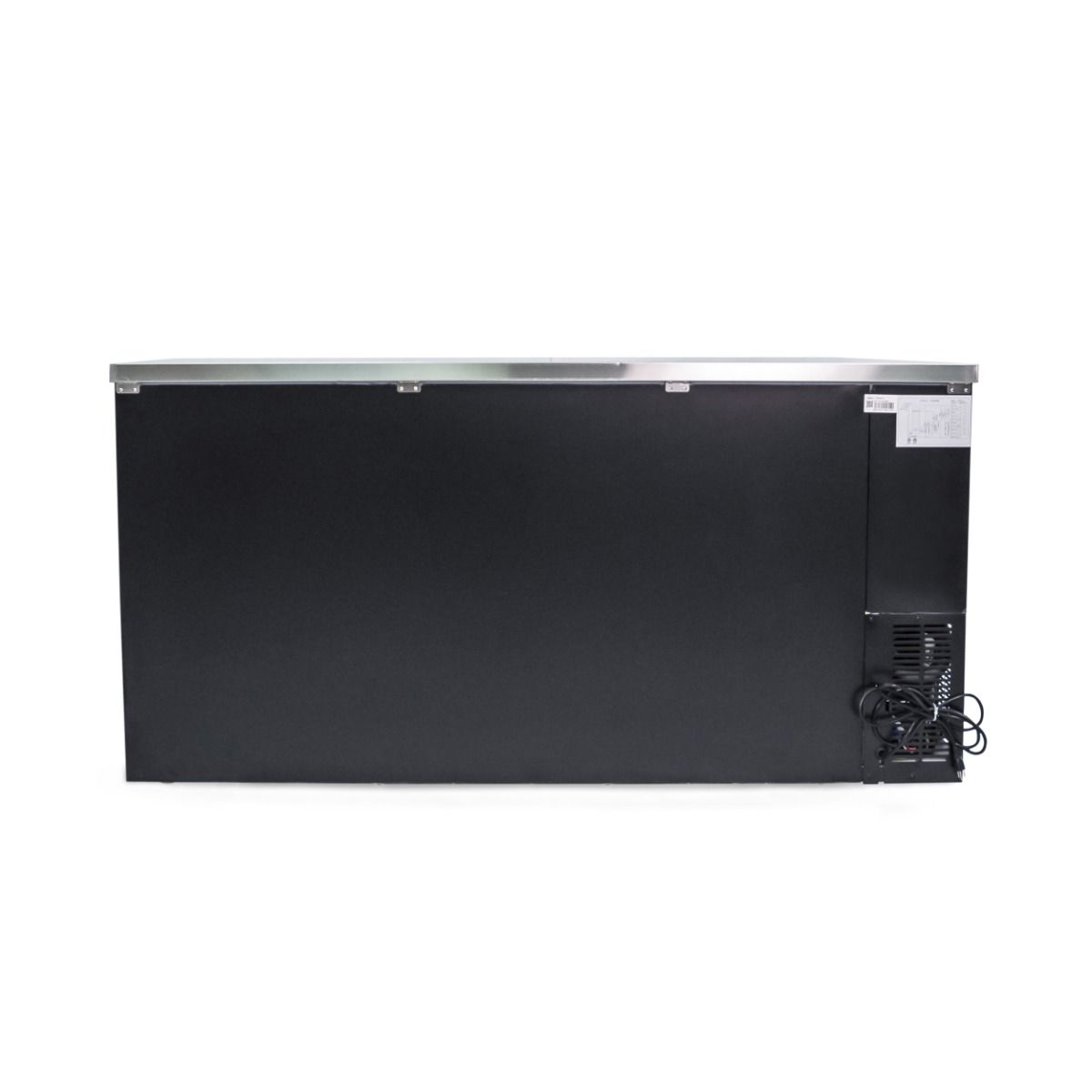 3 Glass Door 72" Back Bar Refrigerator NPGB72