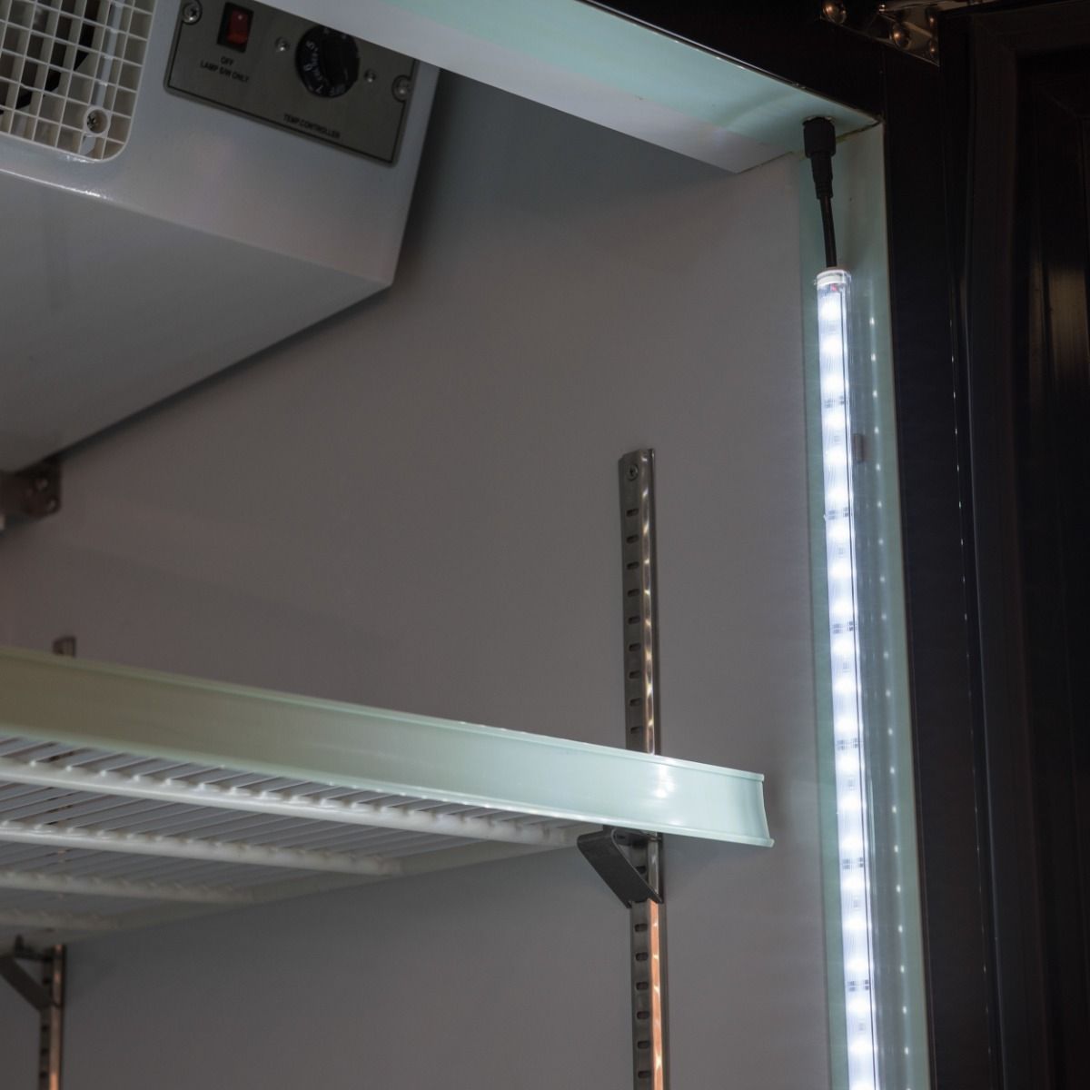 1 Reach-in Glass Door Refrigerator (swing Door) NPGR1SB