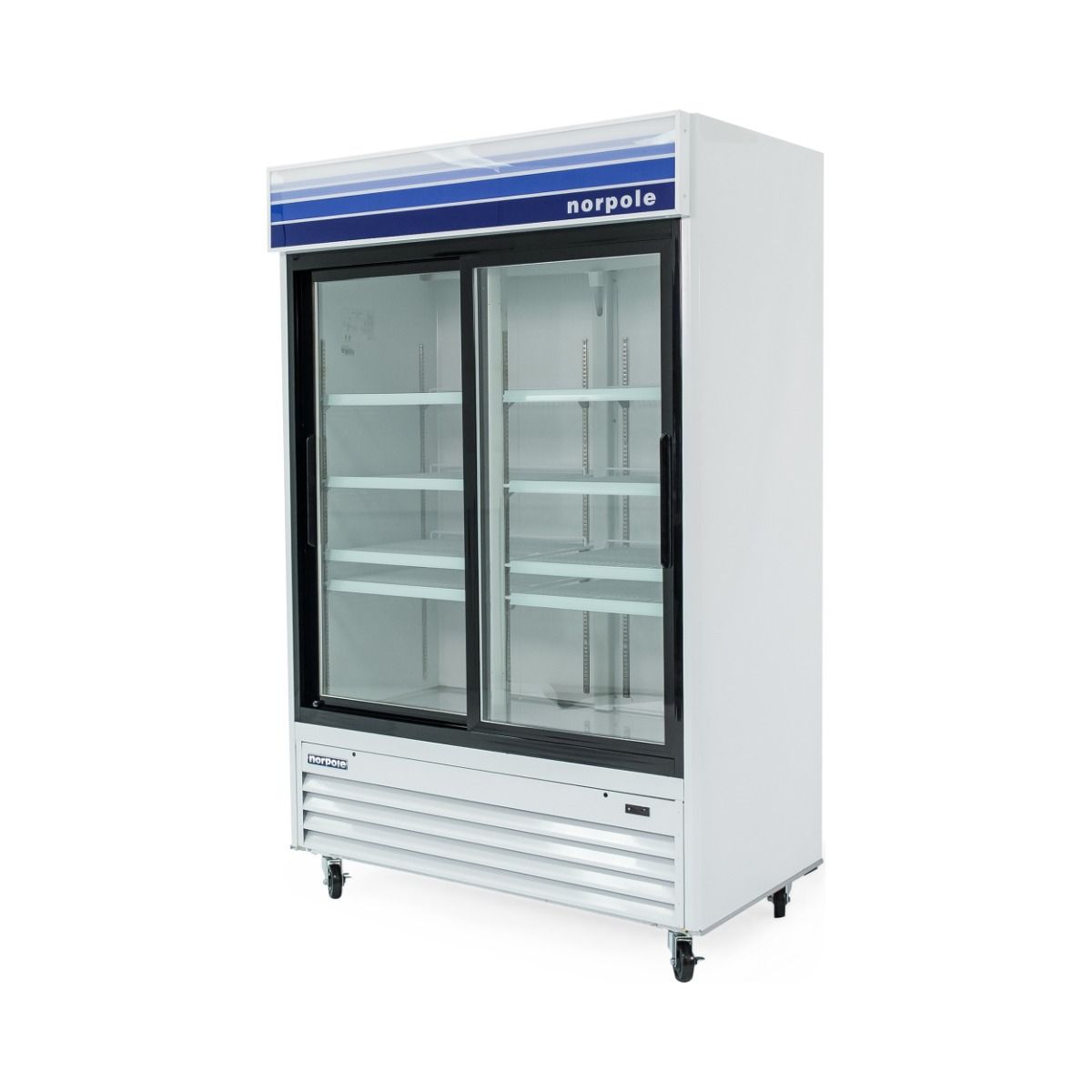 45 Cu Ft 2 Slide Door Merchandiser Refrigerator (white) NPGR2