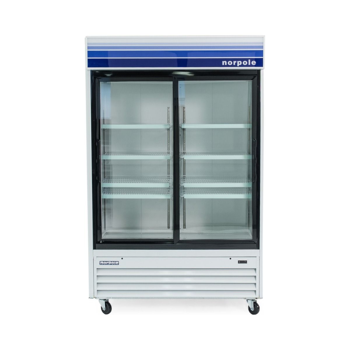 45 Cu Ft 2 Slide Door Merchandiser Refrigerator (white) NPGR2
