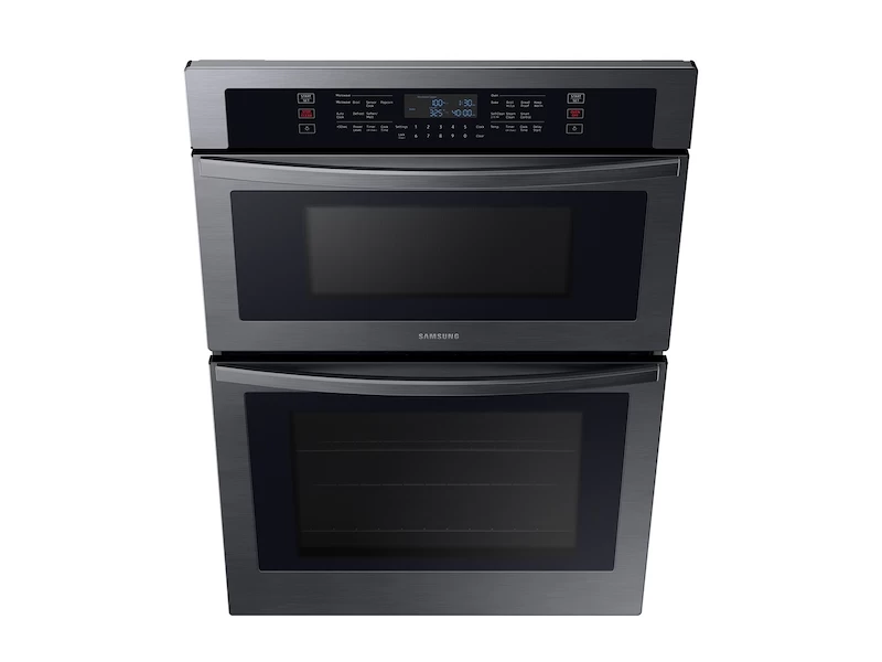 30" Smart Electric Wall Oven with Microwave Combination in Black Stainless Steel NQ70T5511DGAA