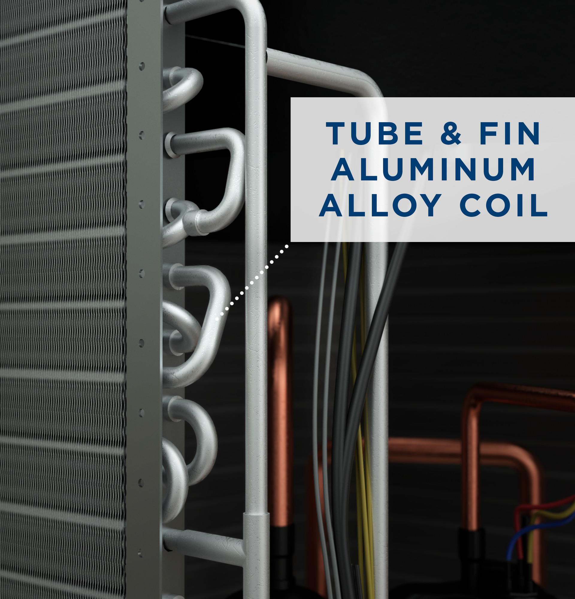 4-Ton 17 SEER Single-Stage Air Conditioner NS17A48SA4