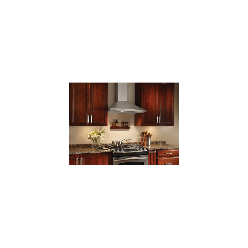 NuTone 30-Inch Convertible Wall-Mount Chimney Range Hood, 350 CFM NS5830SS