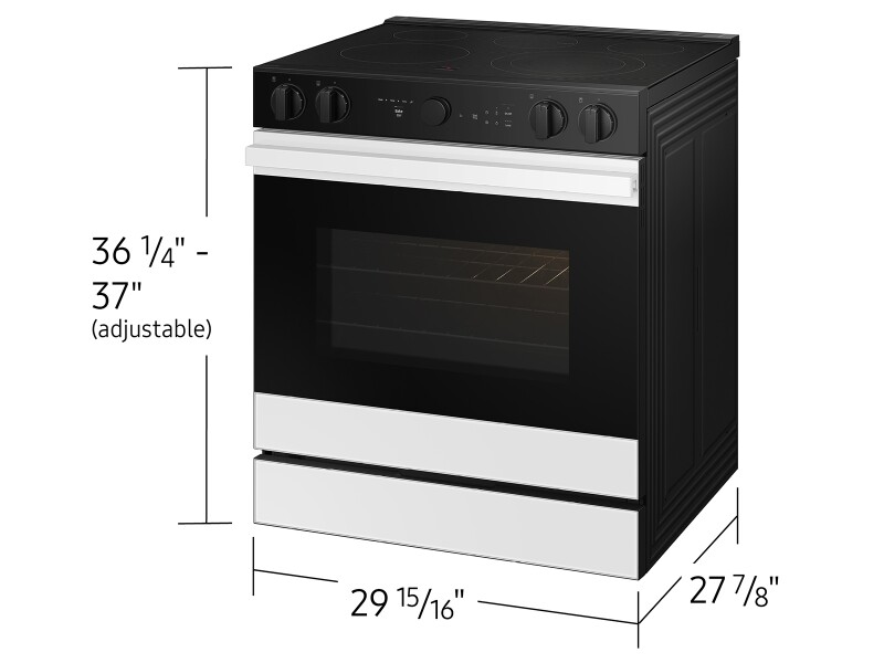 Bespoke Slide-in Electric Range NSE6DB850212AA