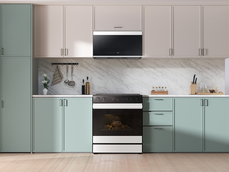 Bespoke Slide-in Electric Range NSE6DB850212AA