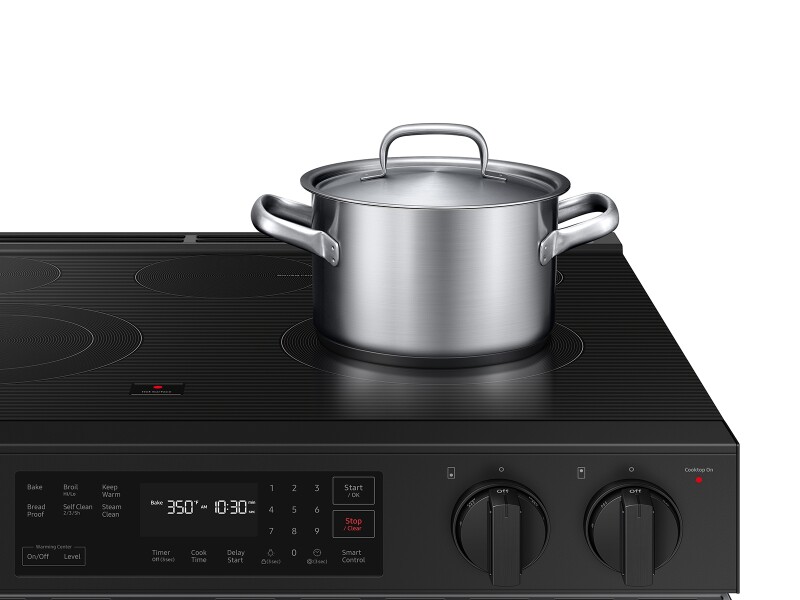 Bespoke Slide-in Electric Range NSE6DG8100SRAA
